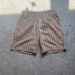 S Striped Shorts